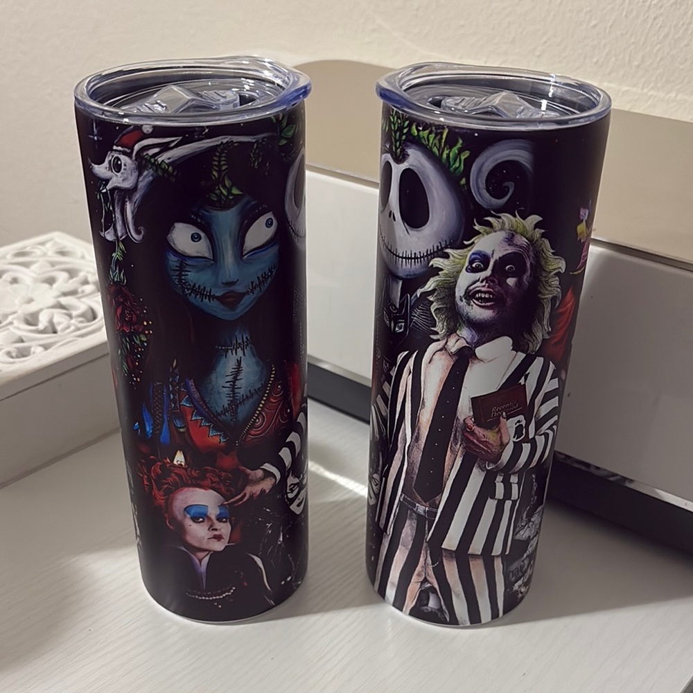 Colorful Character Tumbler Set